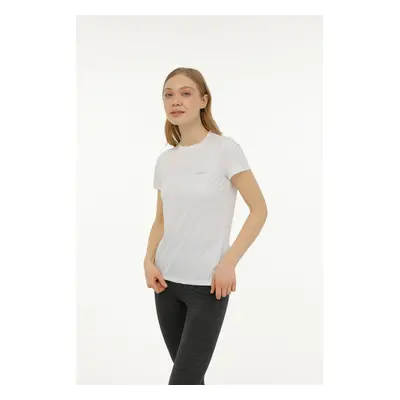 Lumberjack W-CT123 BASIC PES C NECK WHITE Woman Sleeve T-Sh