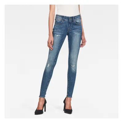 G-STAR Jeans - Lynn Mid Super Skinny Wmn Blue