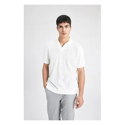 DEFACTO Regular Fit Short Sleeve Polo T-Shirt