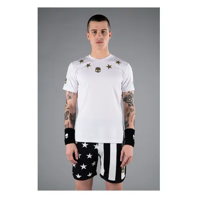 Pánské tričko Hydrogen Star Tech Tee White/Gold