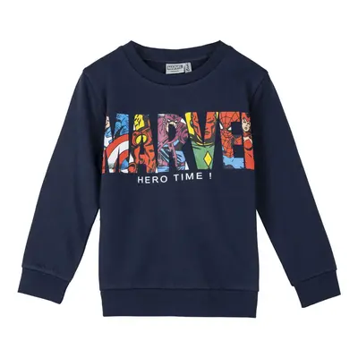 SWEATSHIRT COTTON BRUSHED MARVEL