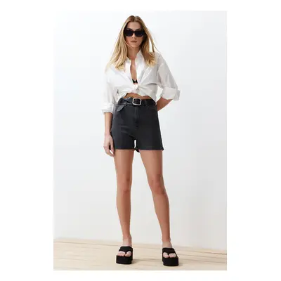 Dámské kraťasy Trendyol Mom Denim Shorts