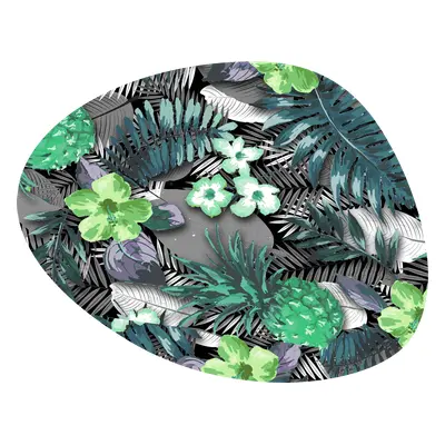 Bertoni Home Unisex's Oval Table Pad Lambada Green