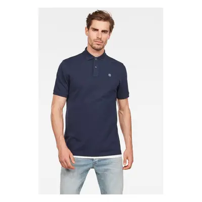 Polo shirt - G-STAR Dunda polo s/s blue