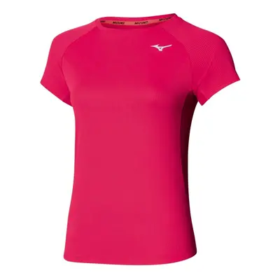 Dámské tričko Mizuno Dry Aero Flow Tee Rose Red