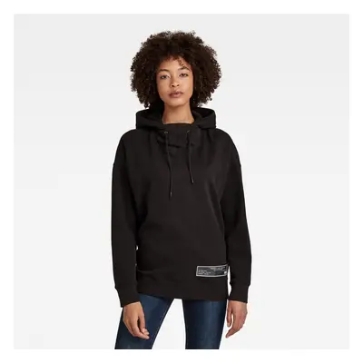 G-STAR Sweatshirt - Back snaps hdd sw black