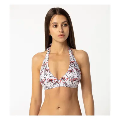 Aloha From Deer Woman's Cheeky Monkey Halter Neck Bikini Top BTH AFD368