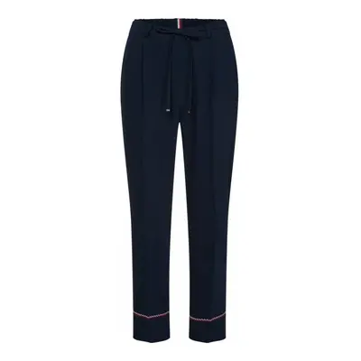 Tommy Hilfiger Trousers - PALOMA PULLON PANT dark blue