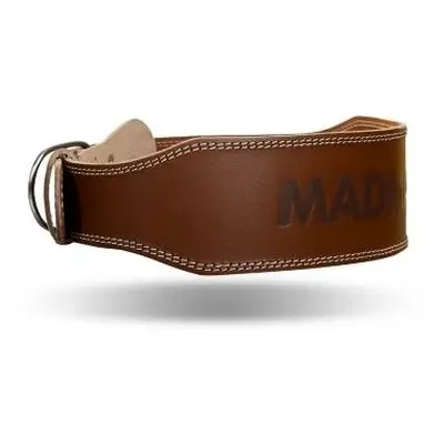 MadMax Opasek celokožený full leather MFB246 hnědý