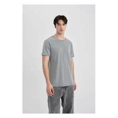 DEFACTO Regular Fit Crew Neck Short Sleeve Basic T-Shirt