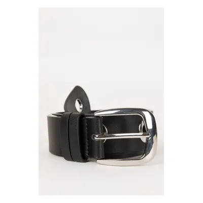 DEFACTO Women's Faux Leather Classic Belt