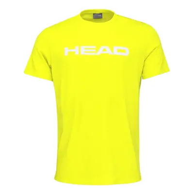 Dětské tričko Head Club Basic T-Shirt Junior Yellow cm