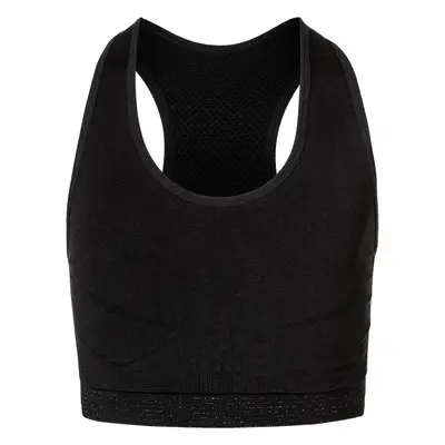 Dívčí podprsenka Endurance Anyo Jr. Seamless Sports Bra Black