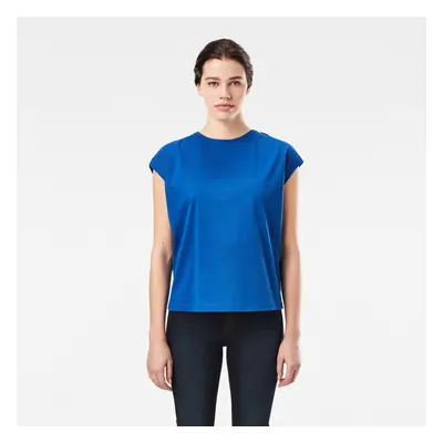 G-STAR Top - Toggle top blue