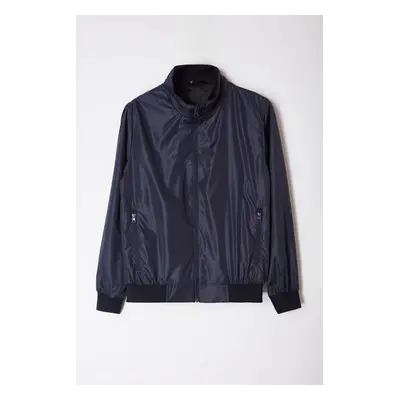 Trendyol Navy Blue Regular Fit Seasonal Jacket Windbreaker Coat