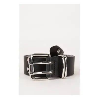 DEFACTO Women's Faux Leather Classic Belt