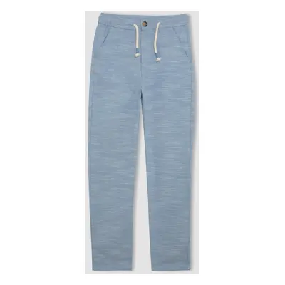 DEFACTO Boy&#39;s Standard Leg Linen Look Trousers