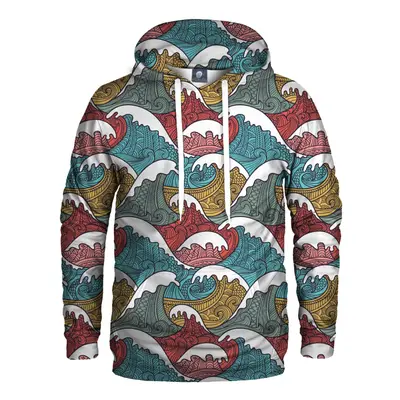 Aloha From Deer Unisex's Tribal Waves Hoodie H-K AFD556