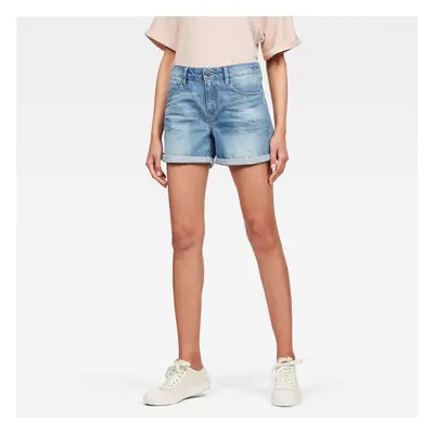 G-STAR Shorts - High Boyfriend Short Wmn Light Blue