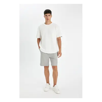 DEFACTO Regular Fit Basic Plain Shorts with Pockets