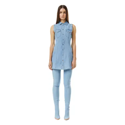 Diesel Dress - DE-GLO-F DRESS blue