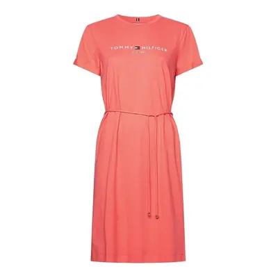 Tommy Hilfiger Dress - TH COOL REG HILFIGER DRESS SS orange