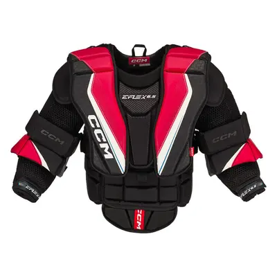 Brankářská hokejová vesta CCM Eflex 6.5 Black/Red/White S/M