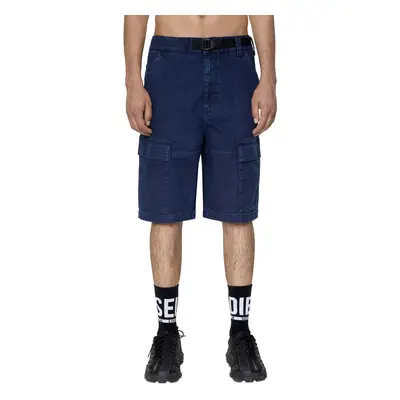 Diesel Shorts - D-KROOLEY-CARGO-SHORT-NE SHORT blue