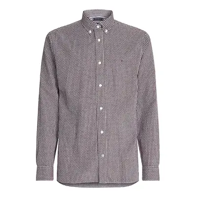 Shirt - Tommy Hilfiger COTTON CASHMERE CHK DOBBY SHIRT grey