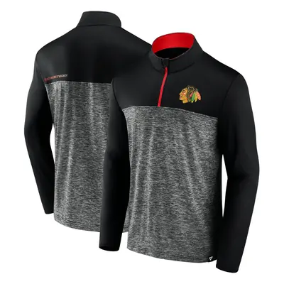 Pánská mikina Fanatics Mens Iconic Defender 1/4 Zip Chicago Blackhawks