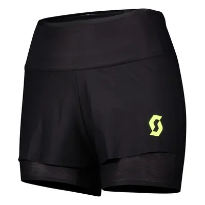 Dámské šortky Scott Hybrid Shorts RC Run Black/Yellow