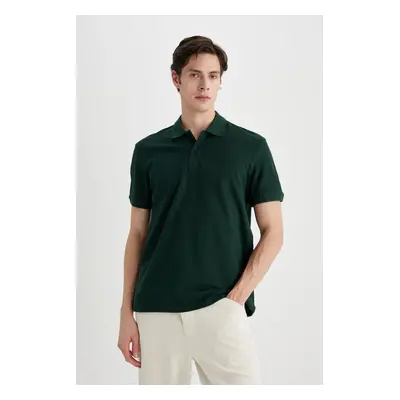 DEFACTO New Regular Fit Short Sleeve Polo Basic T-Shirt