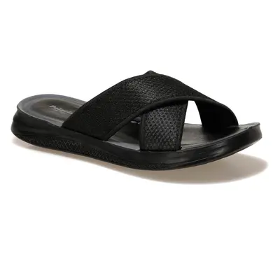 Polaris 400537.m1Fx Black Man Slipper