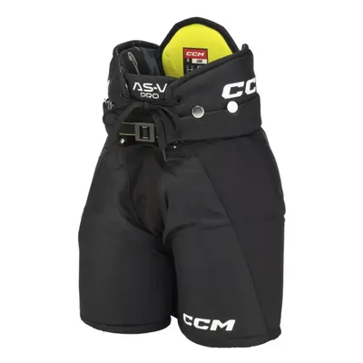 CCM Tacks AS-V PRO black Hokejové kalhoty, Žák (youth)