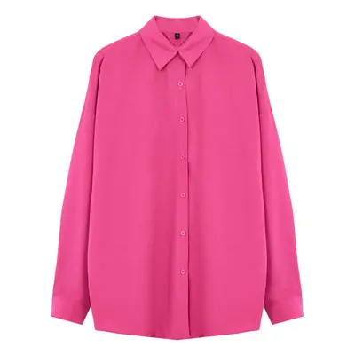 Trendyol Fuchsia Woven Shirt