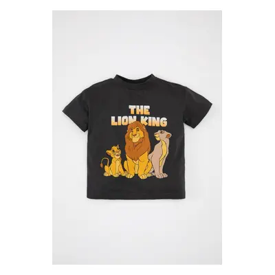 DEFACTO Baby Boy Disney Lion King Crew Neck Short Sleeve T-Shirt