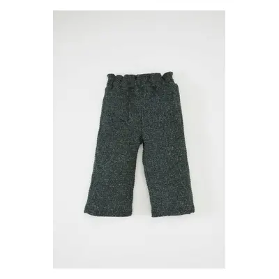 DEFACTO Baby Girl Elastic Waist Waffle Pants