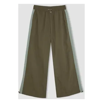 DEFACTO Fit Wide Leg Woven Sweatpants