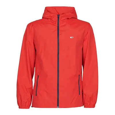 Tommy Jeans Jacket - TJM PACKABLE WINDBREAKER red