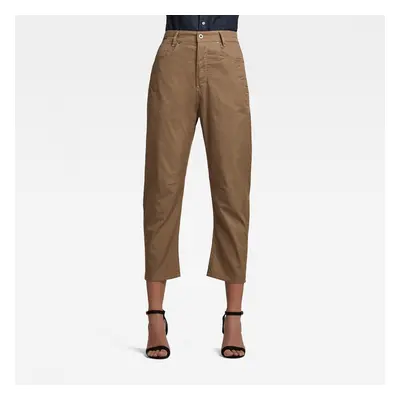 G-STAR Pants - C-staq 3d boyfriend crop wmn brown