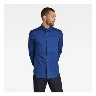 G-STAR Shirt - Dressed super slim shirt l\s blue