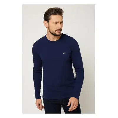 Lumide Man's Blouse LU03 Navy Blue