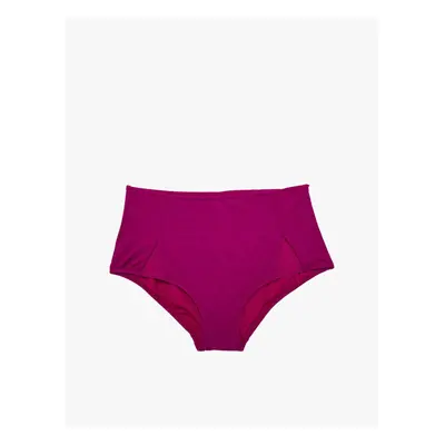 Koton Women's Fuchsia Bikini Bottoms