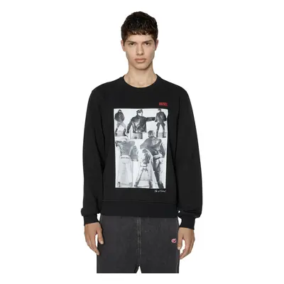 Diesel Sweatshirt - PR-S-GINN SWEAT-SHIRT black