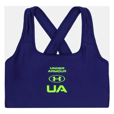 Podprsenka Under Armour UA Crossback Graphic - modrá