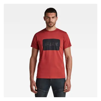 G-STAR T-shirt - RAW. Double Layer R T Red