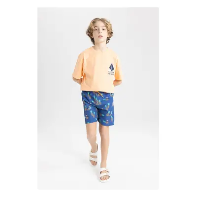 DEFACTO Boys&#39; Patterned Swim Shorts