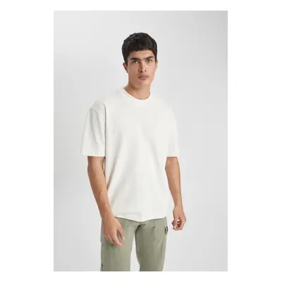 DEFACTO Oversize Fit Crew Neck Short Sleeve T-Shirt