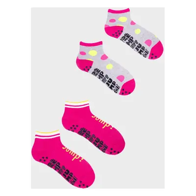 Yoclub Kids's Trampoline Socks 2-Pack SKS-0021G-AA0A-002