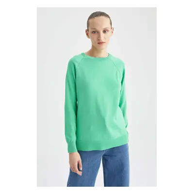 DEFACTO Relax Fit Crew Neck Basic Sweater I6913az22wn